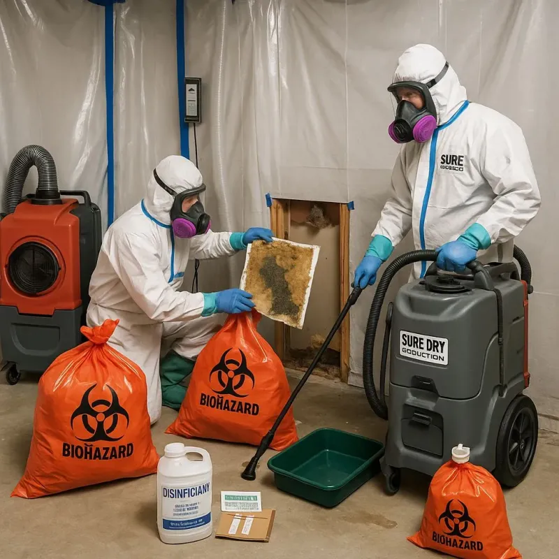 Contaminated Water Handling Protocols process in Tillson, NY